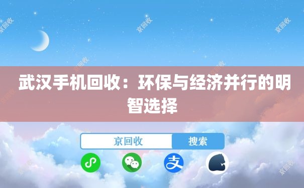  武汉手机回收：环保与经济并行的明智选择